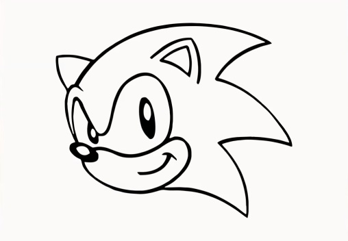 Como desenhar um Sonic fácil e rápido!! 
